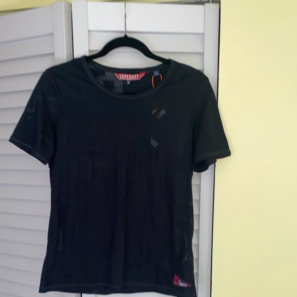 Superdry Black Short Sleeve Tee